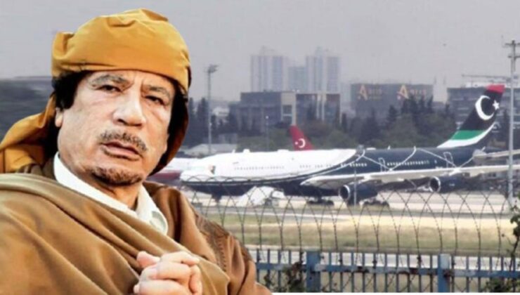 kaddafi’nin kullandığı uçak, i̇stanbul’daki bakım çalışmalarının ardından libya’ya uçtu