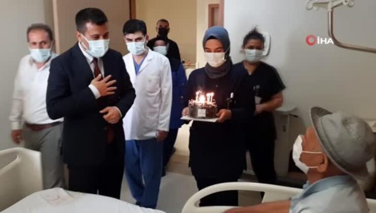 son dakika haber | i̇lk doğum günü pastasını 81 yaşında hastanede kesti