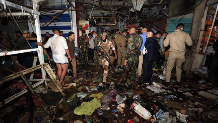bağdat’ta halk pazarına terör saldırısı: 33 ölü, 61 yaralı
