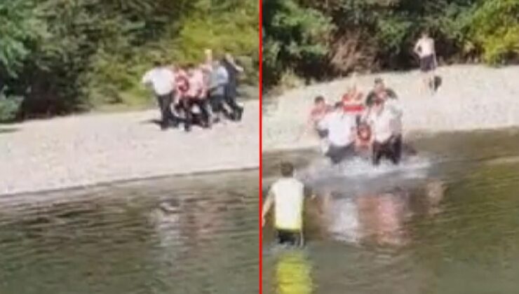 boğulma tehlikesi geçiren 3’ü çocuk 4 kişiyi kurtaran adam yorgun düşüp akıntıya kapılarak boğuldu