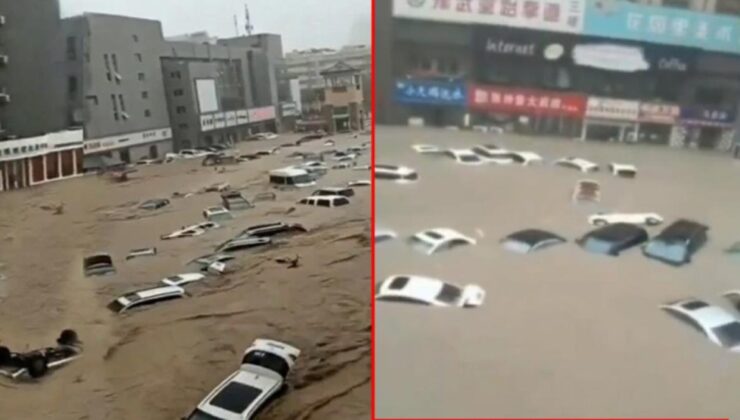 çin’de sel felaketi! en az 12 kişi öldü, 100 binin üzerinde kişi ise tahliye edildi