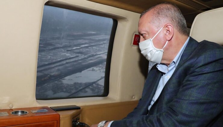 cumhurbaşkanı erdoğan’ı taşıyan helikopter 2 kez iniş yapamadı sonra rize limanı’na inmek zorunda kaldı