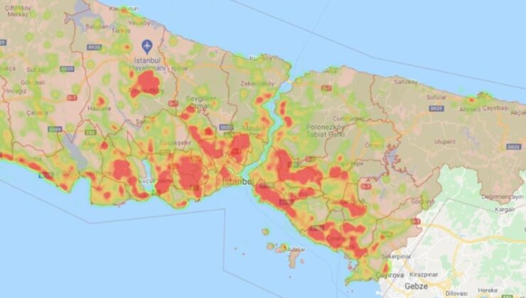 endişelendiren harita! i̇stanbul’da sivrisinek haritası çıkarıldı, 193 bin aktif üreme alanı var