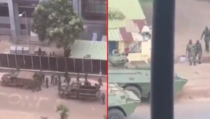 gine’de askerler sokağa indi, şehir merkezine girişler kapatıldı