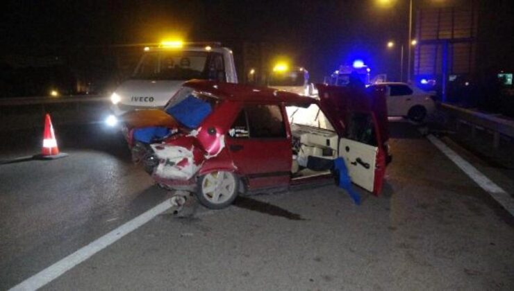 bursa’da kaza: 1 ölü, 2 yaralı