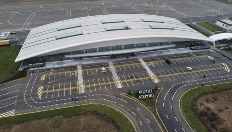 erdoğan ve aliyev’in açılışını yapacağı fuzuli havalimanı 8 ayda inşa edildi