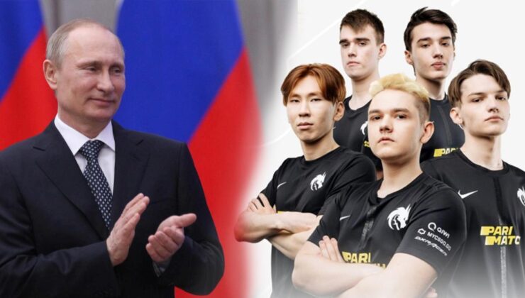 rusya devlet başkanı vladimir putin, dota 2 the international şampiyonu team spirit’in galibiyetini kutladı
