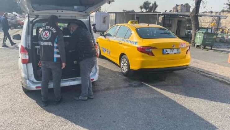 taksisine almadığı yolcuyu “kafana sıkarım” diyerek tehdit eden sürücüye ömür boyu men