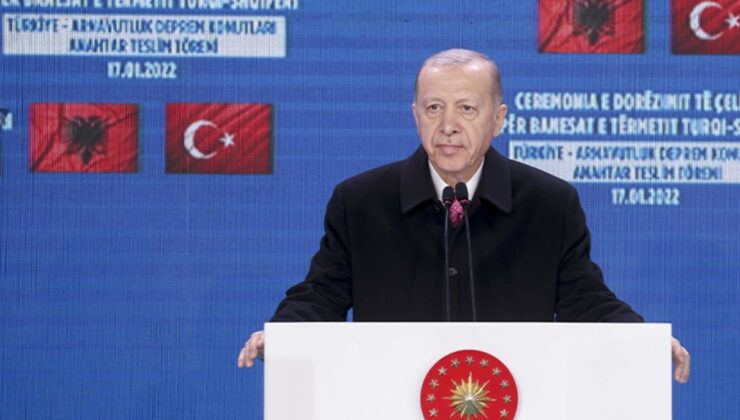 son dakika: açılışını cumhurbaşkanı erdoğan yaptı! türkiye, arnavutluk’a yüzlerce deprem konutu teslim etti