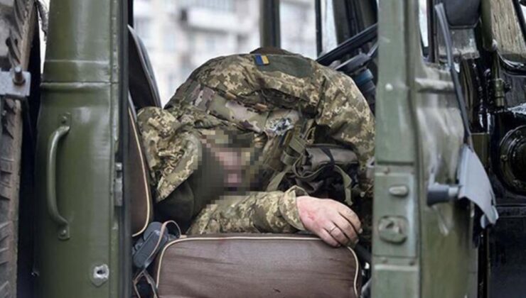 dünyayı sarsan kareler! ukrayna ordusunun kamuflajını giyenler rus askeri çıktı