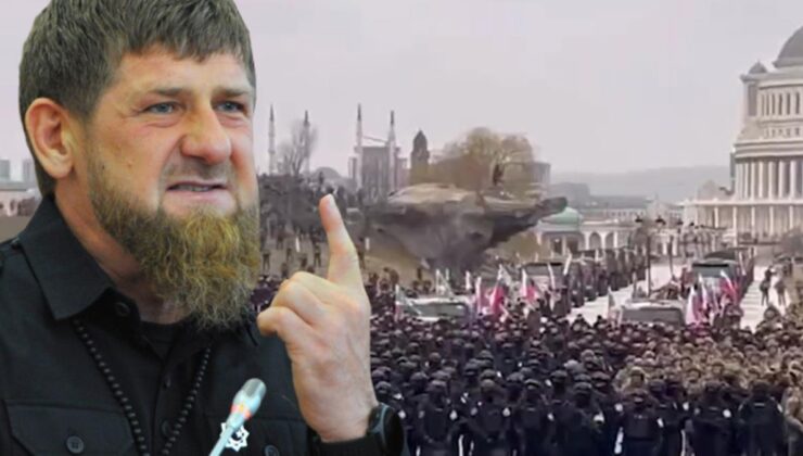 kadirov, ukrayna’ya gidecek askerlerin önünde slogan attı: zelenski, putin’i arayıp özür dilesin