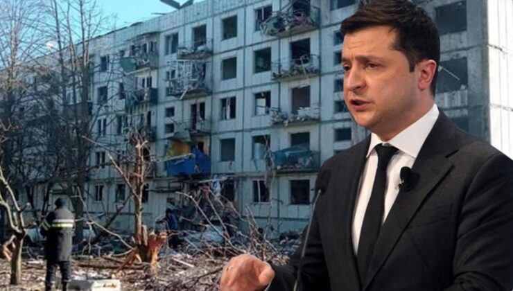 son dakika! ukrayna cumhurbaşkanı zelenski’den seferberlik çağrısı: eli silah tutan herkese silah verilecek