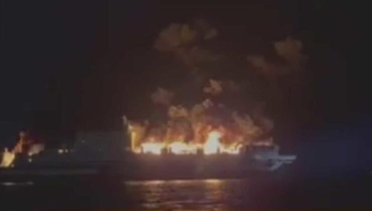 son dakika: yunanistan’ı sarsan gemi yangını! kaptandan yüzlerce yolcuya "gemiyi terk edin" emri