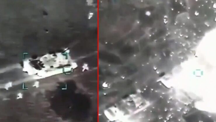 ukrayna ordusu, türk si̇ha’larıyla rus tanklarını vurdu! o anlar kameralara yansıdı