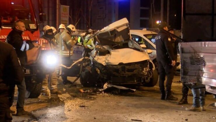 kadıköy’de feci kaza: 1 ölü, 1 yaralı